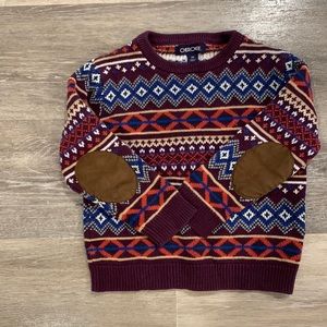 3T Cherokee Sweater with elbow patches. Excellent used condition!